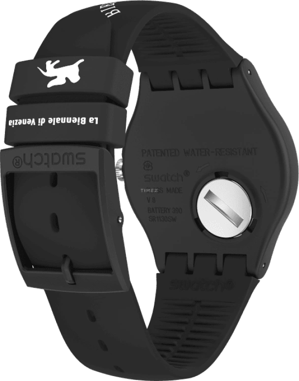 Swatch,Originals 41mm,41mm,Plastic,Black,SUOB720R