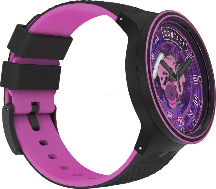 Swatch,Other 47mm,47mm,Sapphire,Crystal Glass,SB01B126