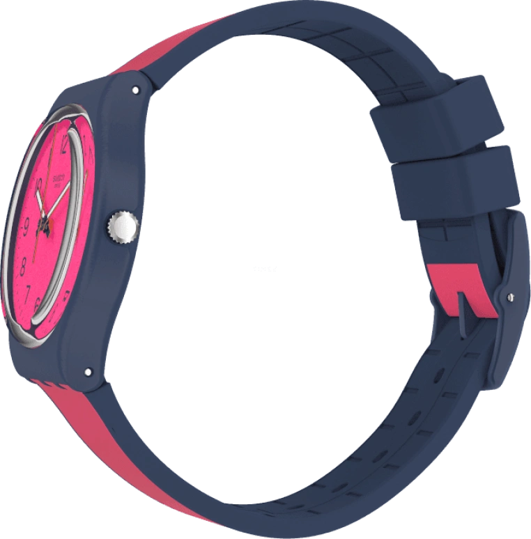 Swatch,Originals 34mm,34mm,Plastic,Pink,GN264