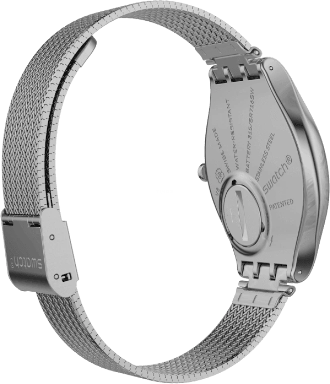 Swatch,SKIN 38mm,38mm,Stainless Steel,Pink Red,Red,SYXS117M