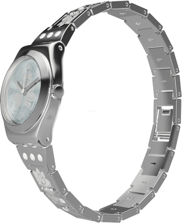 Swatch,IRONY 25mm,25mm,Stainless Steel,Blue,YSS222G