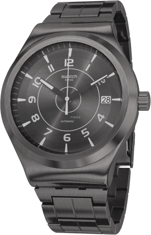 Swatch,IRONY 42mm,42mm,Stainless Steel,Open,YIM400G