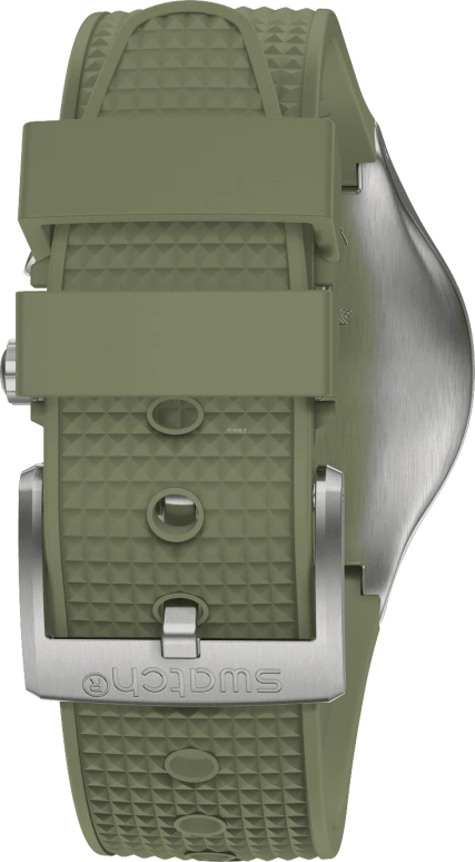 Swatch,IRONY 43mm,43mm,Stainless Steel,Green,YVS488