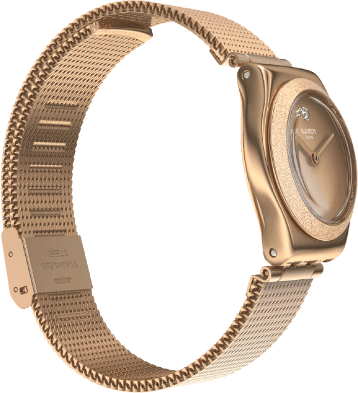 Swatch,IRONY 25x28.70mm,25x28.70mm,Rose Gold,YSG166M