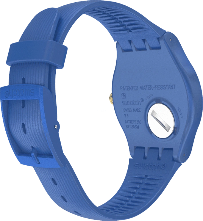 Swatch,Originals 41mm,41mm,Plastic,Blue,SUON143