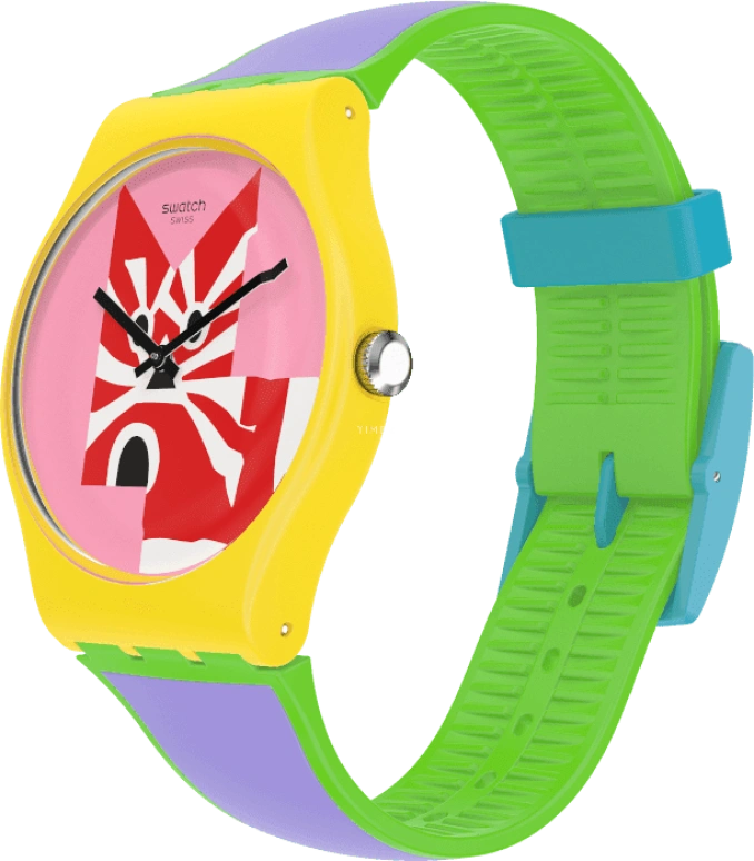 Swatch,Originals 41mm,41mm,Plastic,Closed,SUOZ323