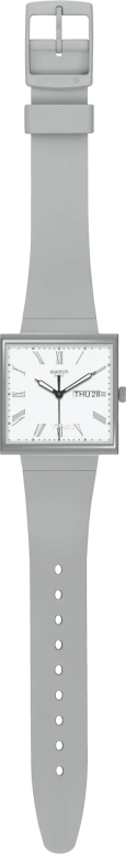 Swatch,Originals 33.25mm,33.25mm,Bioceramic,White,Quartz,Date,Day,SO34M700