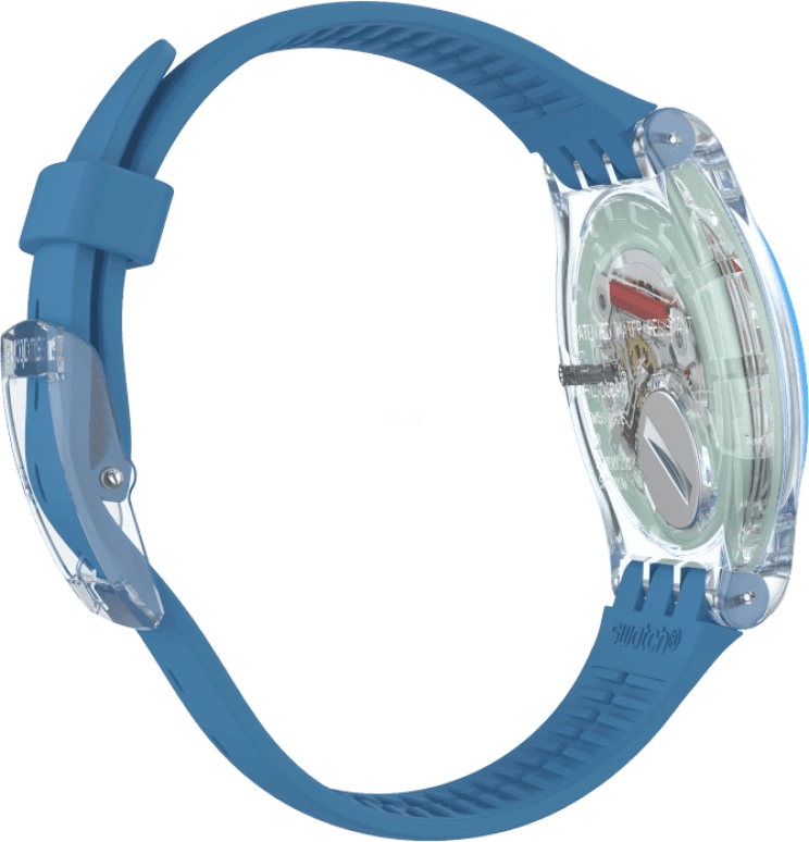 Swatch,Originals 41mm,41mm,Plastic,Blue,SUOK711