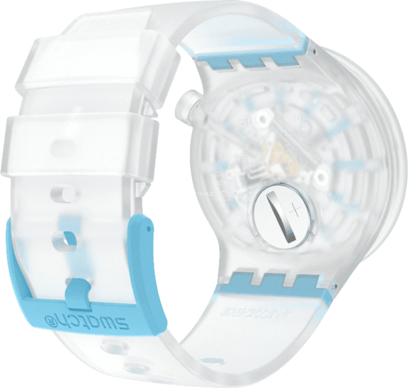 Swatch,THE BOLD 47mm,47mm,Plastic,White,SO27E105