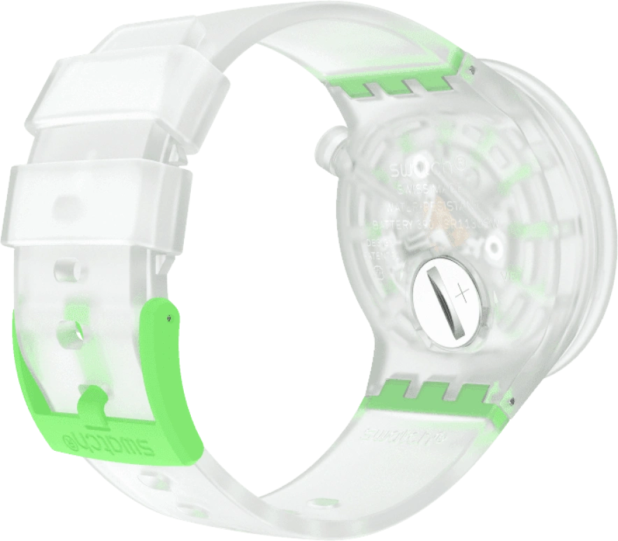 Swatch,THE BOLD 47mm,47mm,Plastic,White,SO27E104