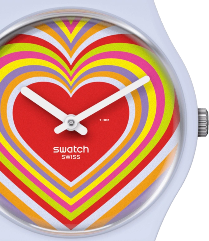 Swatch,Other 34mm,34mm,Bioceramic,Multi-Color,Red,Quartz,Sapphire,Crystal Glass,Round,SO31S100