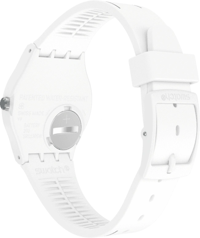 Swatch,Originals 34mm,34mm,Plastic,White,Closed,GW712