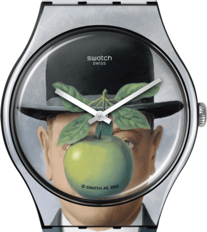 Swatch,Other 41mm,41mm,Plastic,Multi-Color,Quartz,Sapphire,Crystal Glass,Round,SVIZ103,SVIZ103-5300