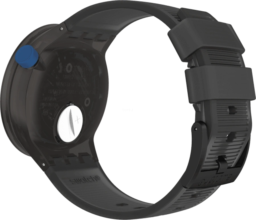 Swatch,Originals 47mm,47mm,Plastic,Sapphire,Crystal Glass,Closed,SO27B121