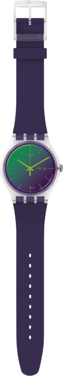 Swatch,Originals 41mm,41mm,Plastic,Purple,SUOK712