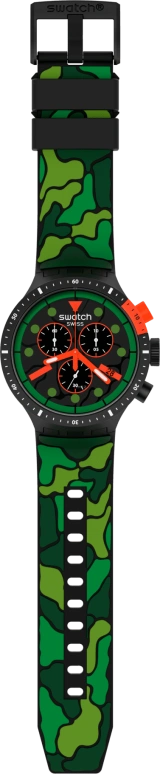 Swatch,THE BOLD 47mm,47mm,Plastic,Black,SB02B409