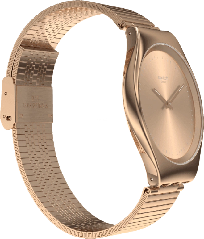Swatch,SKIN ,Stainless Steel,Gold,SYXG101GG