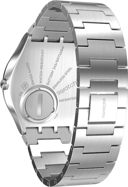 Swatch,SKIN ,Stainless Steel,Blue,SS07S106G
