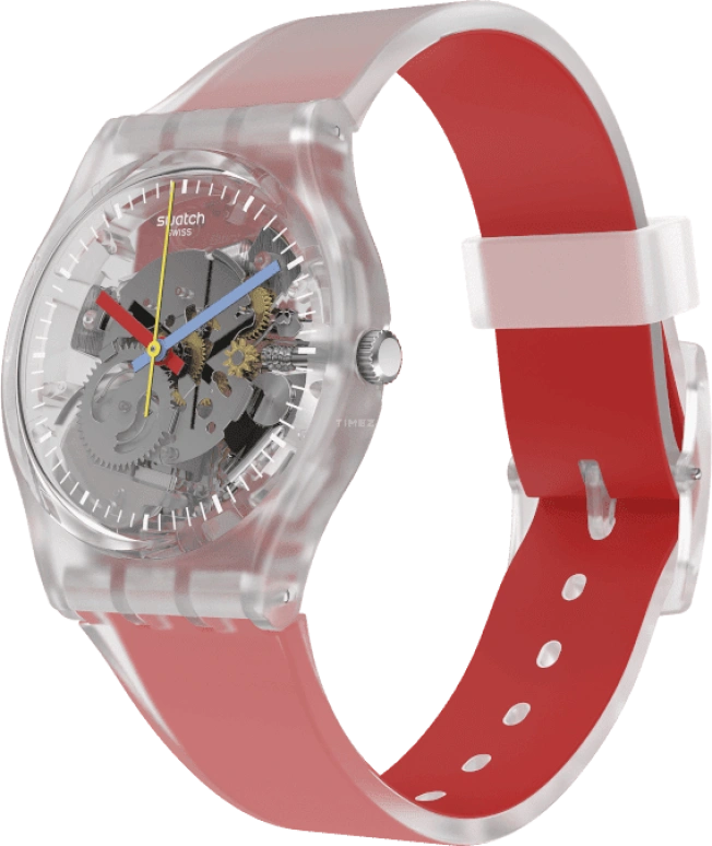 Swatch,CLEAR 34mm,34mm,Open,GE292