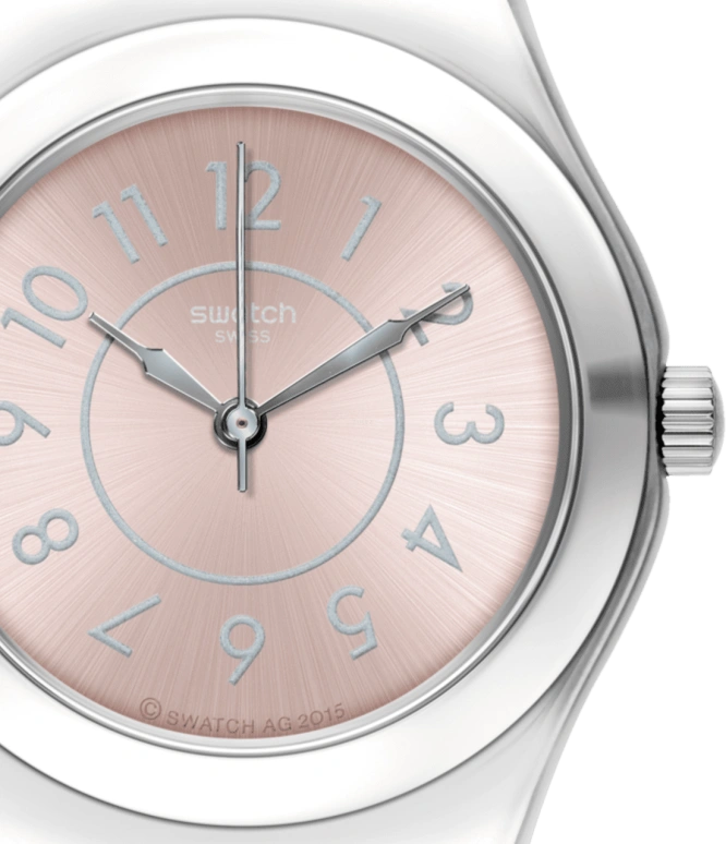 Swatch,WOMEN'S 33mm,33mm,Stainless Steel,Pink Red,Red,Quartz,Sapphire,Round,YLZ101
