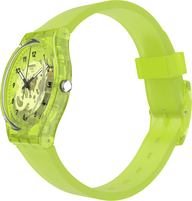 Swatch,Originals 34mm,34mm,Plastic,Green,GG227