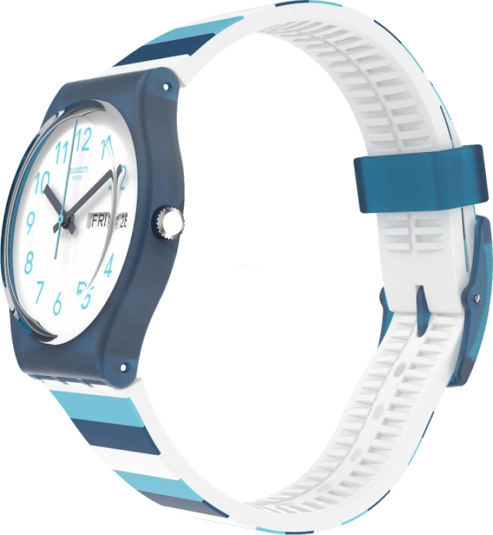 Swatch,Originals 34mm,34mm,White,Open,GN728