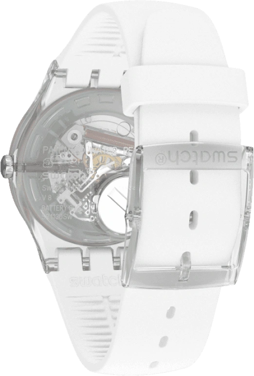 Swatch,Originals 41mm,41mm,Plastic,Blue,Pink,Sapphire,Crystal Glass,SUOK713