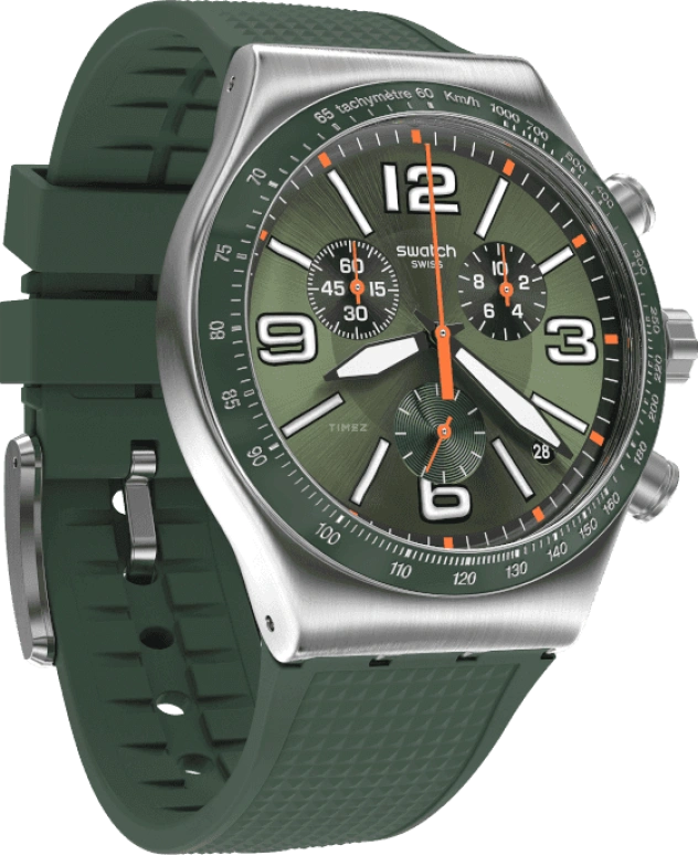 Swatch,IRONY 43mm,43mm,Closed,YVS462