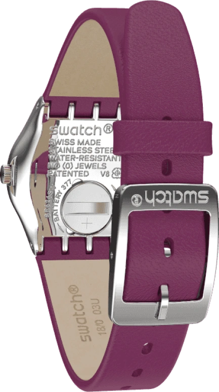 Swatch,IRONY 25mm,25mm,Red,Sapphire,Crystal Glass,YSS330