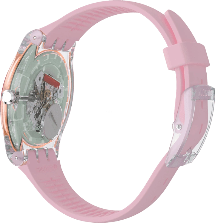 Swatch,Originals 41mm,41mm,Plastic,Pink Red,Red,SUOK710