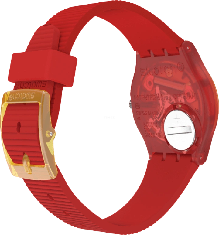 Swatch,Originals 34mm,34mm,Plastic,Open,GR185
