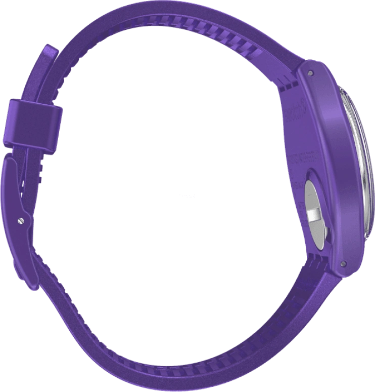 Swatch,Originals 34mm,34mm,Plastic,Purple,GV402