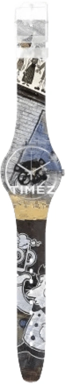 Swatch,Other 41mm,41mm,Plastic,Transparent,Quartz,Sapphire,Crystal Glass,Round,SUOK144,SUOK144-020