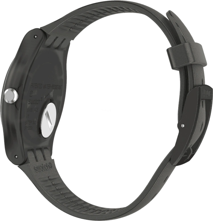 Swatch,Originals 41x47.40mm,41x47.40mm,Plastic,Black,SUOB178
