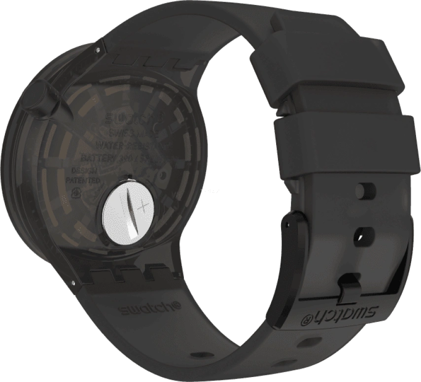 Swatch,THE BOLD 47mm,47mm,Plastic,Coffee,Brown,SO27B115