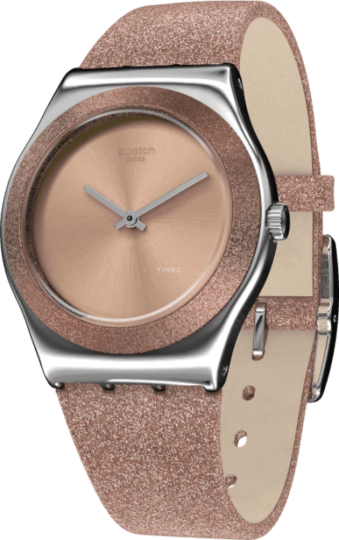 Swatch,IRONY 33x38mm,33x38mm,Coffee,Brown,YLS220