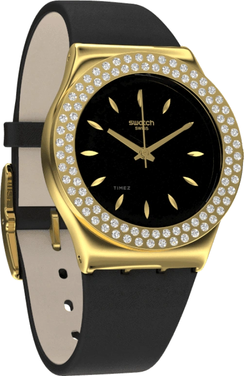 Swatch,IRONY 33x0.38mm,33x0.38mm,Black,YLG141