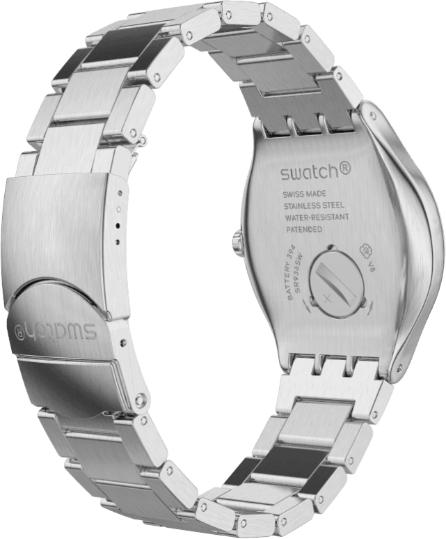 Swatch,IRONY 42.70mm,42.70mm,Stainless Steel,Black,YWS439G