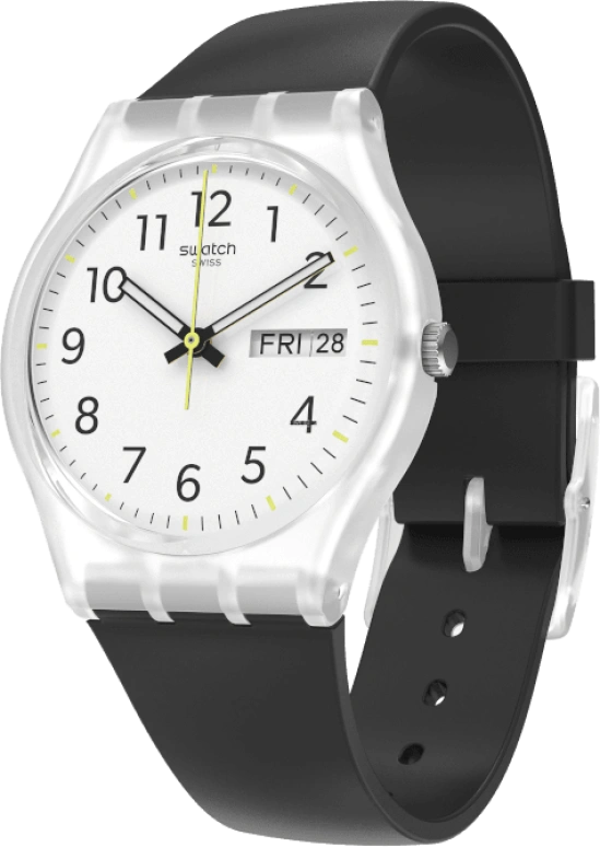 Swatch,Originals 34mm,34mm,White,Open,GE726