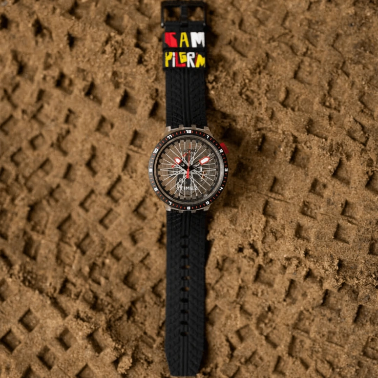 Swatch,THE BOLD 47mm,47mm,Bio-sourced,Transparent,Quartz,Round,Black,SB05K103