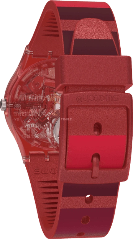 Swatch,Originals 34x39.20mm,34x39.20mm,Plastic,Red,GR406