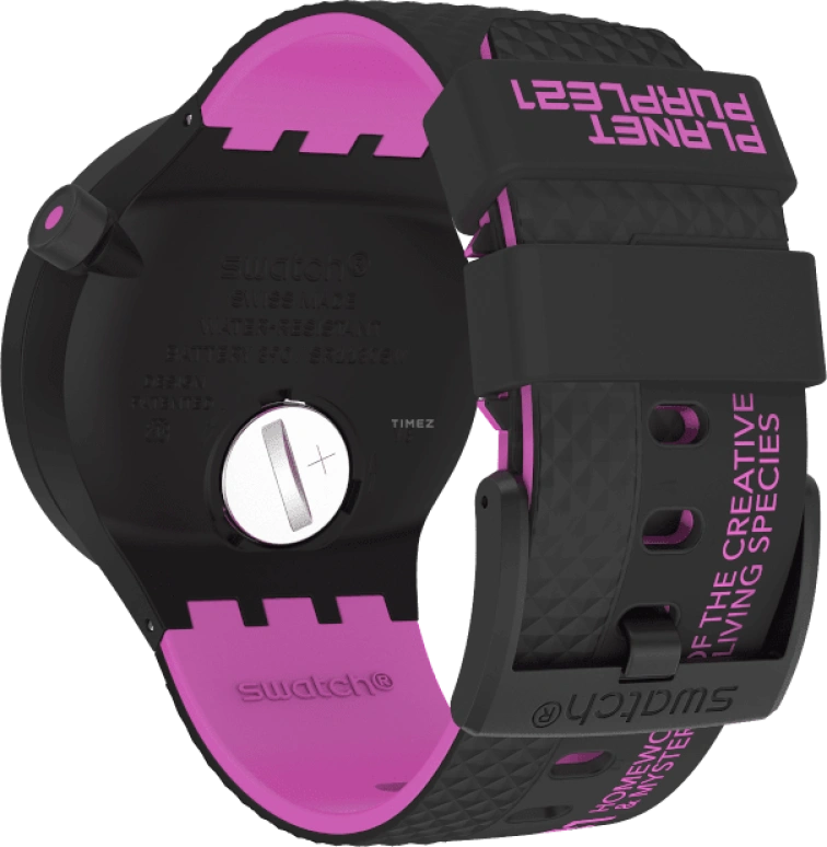 Swatch,Other 47mm,47mm,Sapphire,Crystal Glass,SB01B126