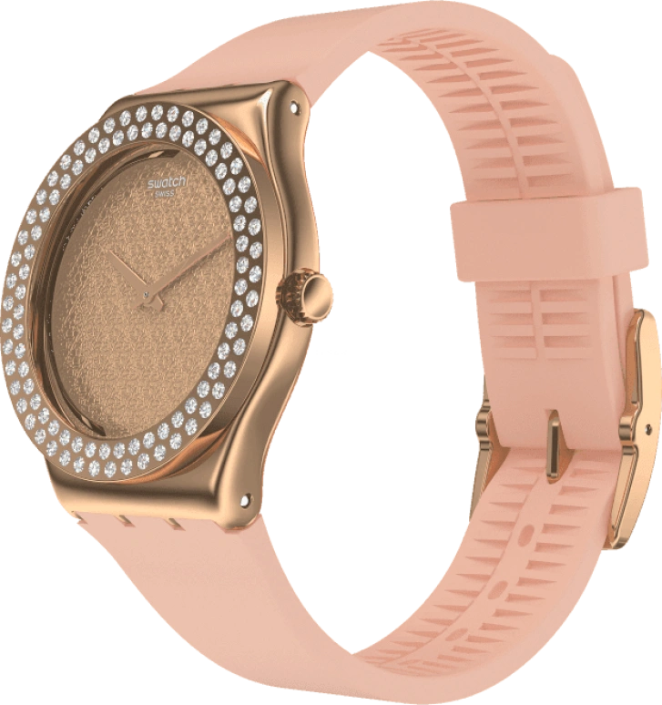 Swatch,IRONY 33x38mm,33x38mm,Pink,YLG140