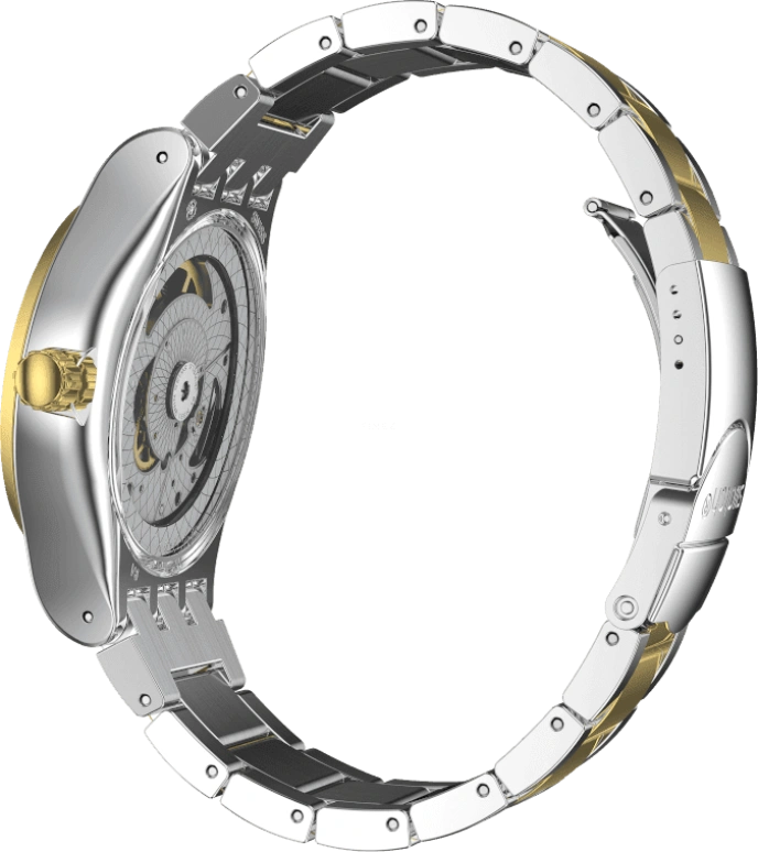 Swatch,IRONY 42mm,42mm,Gold,Open,YIS429G