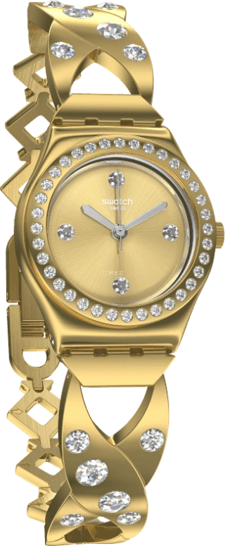 Swatch,IRONY 25mm,25mm,Gold,YSG164G