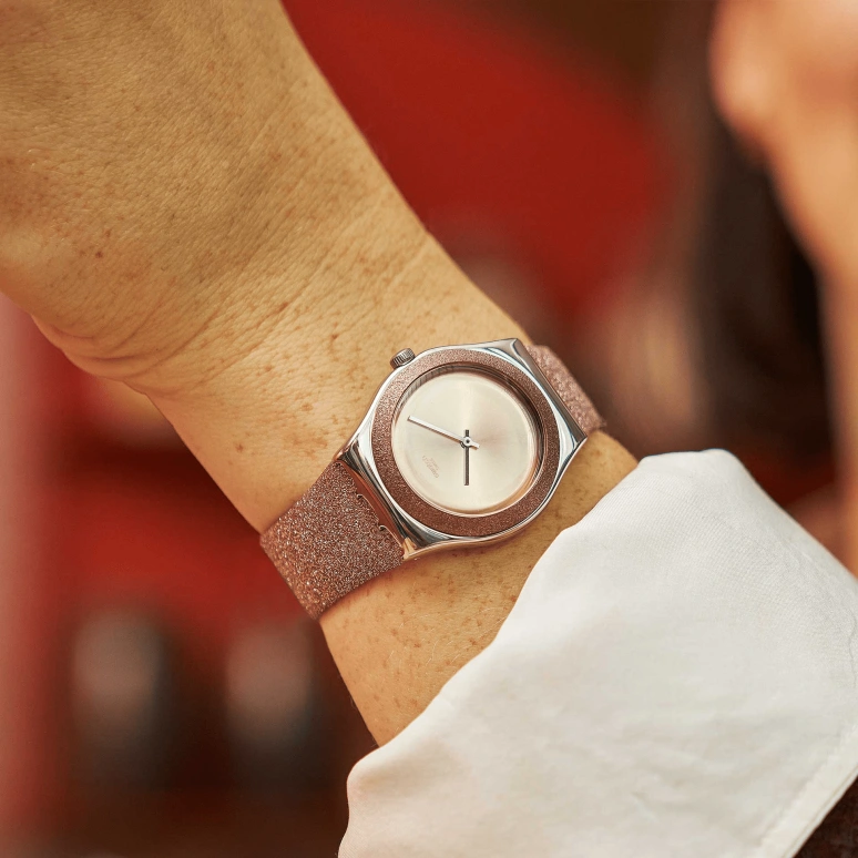 Swatch,IRONY 33x38mm,33x38mm,Coffee,Brown,YLS220