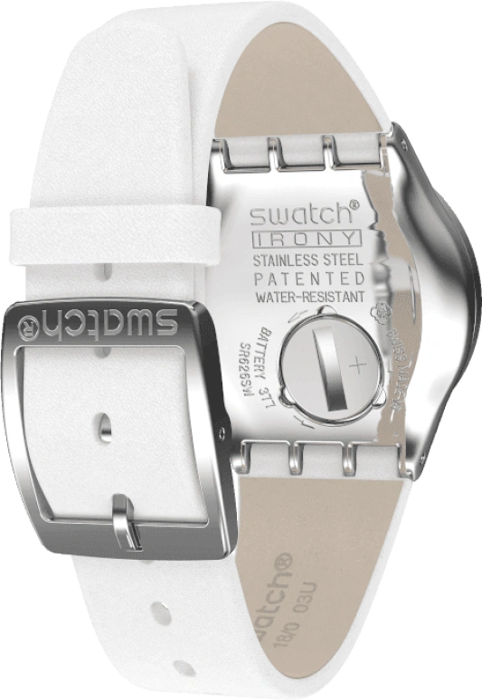 Swatch,IRONY 33mm,33mm,White,YLS217