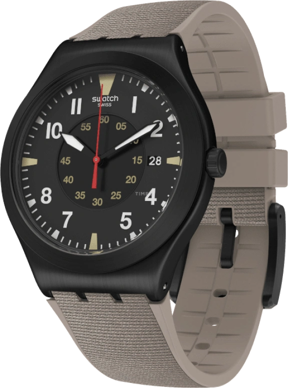 Swatch,IRONY 42.70x47.20mm,42.70x47.20mm,Black,YWB406