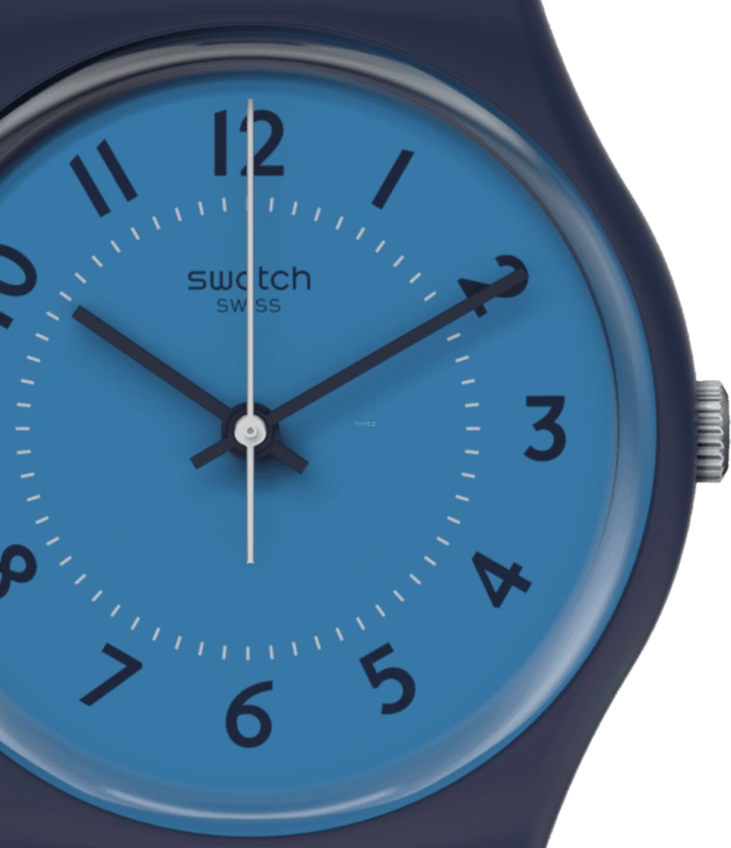 Swatch,Originals 34mm,34mm,Blue,Closed,SO28N103