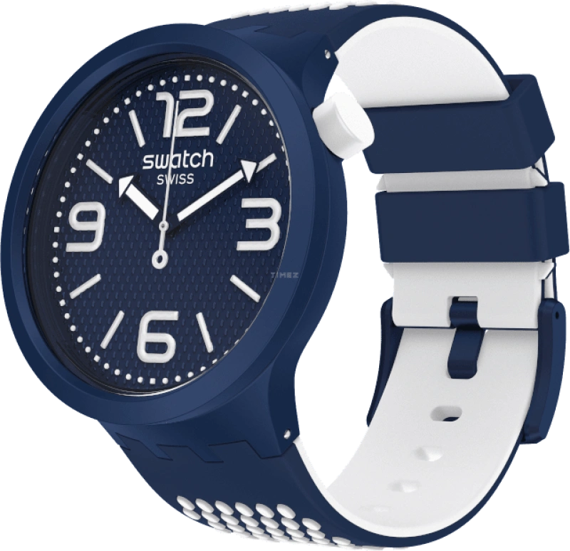 Swatch,THE BOLD 47mm,47mm,Plastic,Black,SO27N101